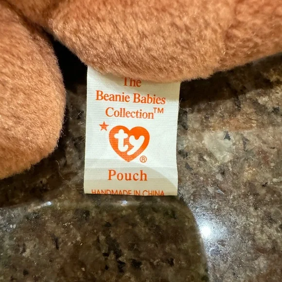 Ty Beanie Kangaroo “ Pouch “ DOB 11-6-96 With Baby - Picture 7 of 7